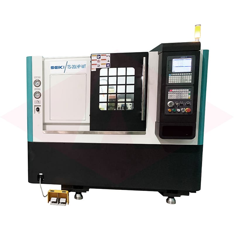 TORNO BANCADA INCLINADA CNC CON POWER TURRET (HERRAMIENTAS VIVAS), MODELO TS-20LHP-MT